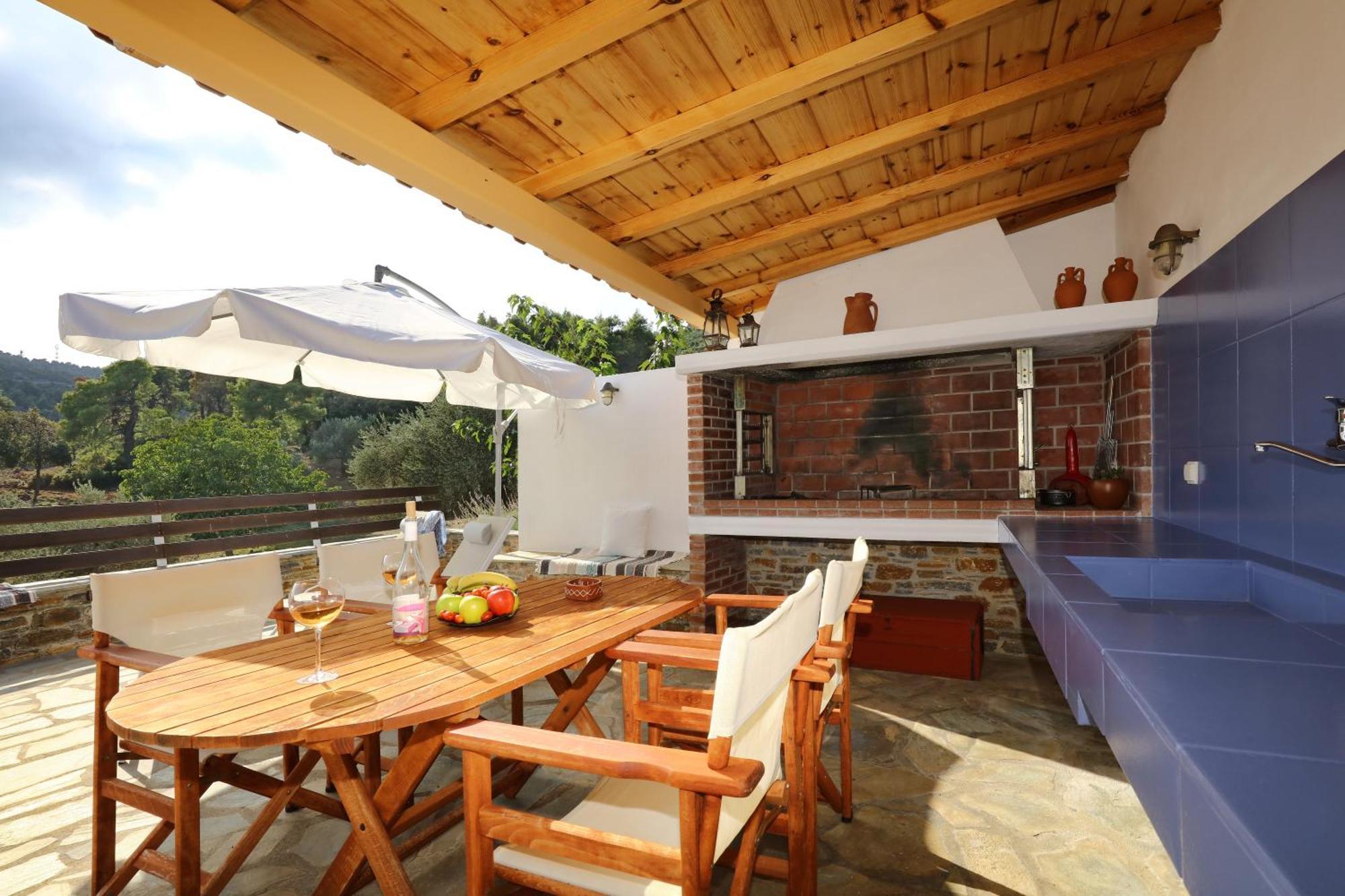 Diakopi Villa Skopelos Exterior foto
